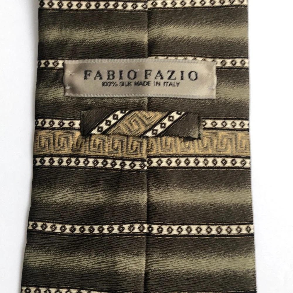 FABIO FAZIO Green Tie